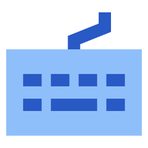 Keyboard Icon from Sharp Flat - Free Set