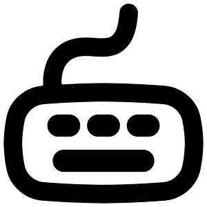Keyboard Icon from Flex Remix - Free Set