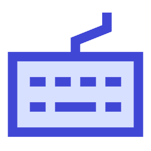 Keyboard Icon from Sharp Duo - Free Set