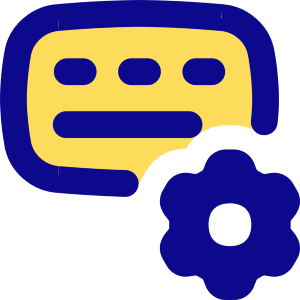 Keyboard Option Setting Gear Icon from Flex Pop - Free Set