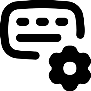 Keyboard Option Setting Gear Icon from Flex Remix - Free Set