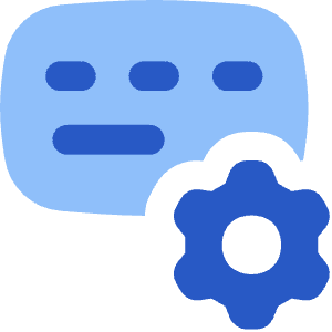 Keyboard Option Setting Gear Icon from Flex Flat - Free Set