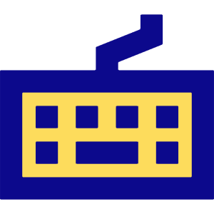 Keyboard Icon from Sharp Pop - Free Set