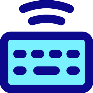 Keyboard Wireless 2 Icon from Core Pop - Free Set