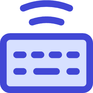 Keyboard Wireless 2 Icon from Core Duo - Free Set