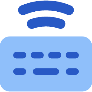 Keyboard Wireless 2 Icon from Core Flat - Free Set
