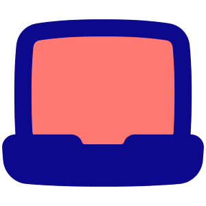 Laptop Icon from Plump Pop - Free Set