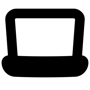 Laptop Icon from Flex Solid - Free Set
