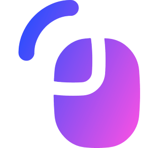 Left Click Icon from Flex Gradient - Free Set