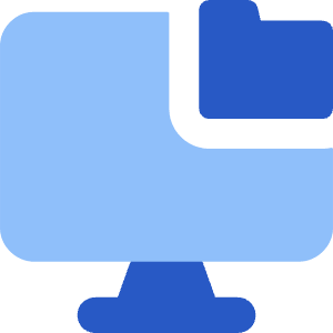 Local Storage Folder Icon from Core Flat - Free Set