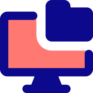 Local Storage Folder Icon from Core Pop - Free Set