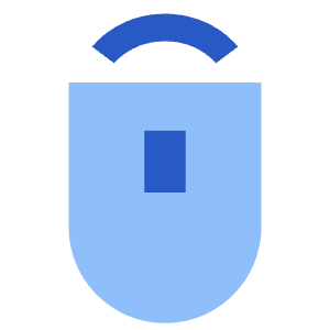 Middle Click Icon from Sharp Flat - Free Set