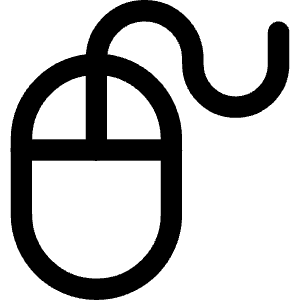 Mouse Icon from Core Line - Free Set