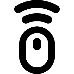 Mouse Wireless 1 Icon from Core Remix - Free Set