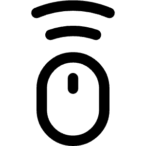 Mouse Wireless 1 Icon from Core Line - Free Set