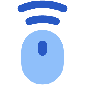 Mouse Wireless 1 Icon from Core Flat - Free Set