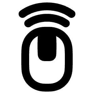 Mouse Wireless 1 Icon from Plump Remix - Free Set