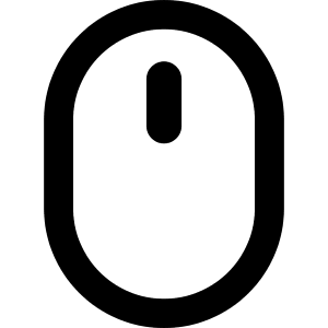 Mouse Wireless Icon from Core Remix - Free Set