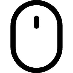 Mouse Wireless Icon from Core Line - Free Set
