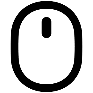 Mouse Wireless Icon from Plump Remix - Free Set