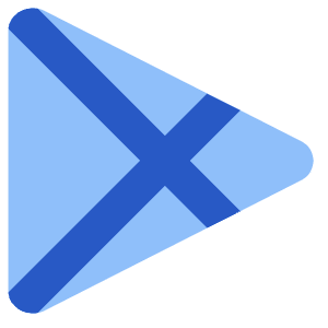 Play Store Icon from Core Flat - Free Set