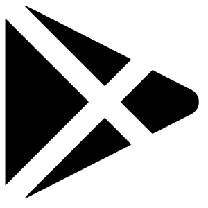 Play Store Icon from Core Solid - Free Set