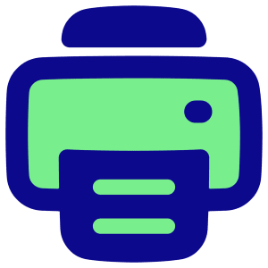 Printer Icon from Plump Pop - Free Set