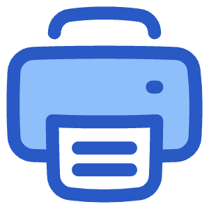 Printer Icon from Plump Duo - Free Set