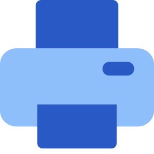 Printer Icon from Core Flat - Free Set