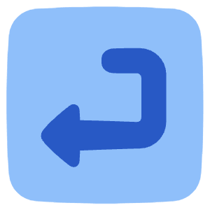 Return 3 Icon from Plump Flat - Free Set