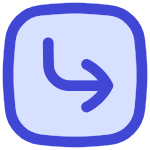 Return Square 2 Icon from Flex Duo - Free Set