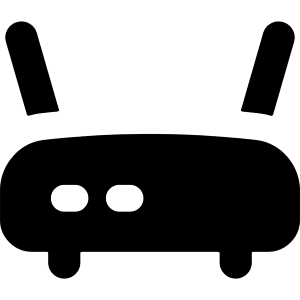 Router Wifi Network Icon from Flex Solid - Free Set