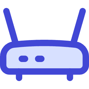 Router Wifi Network Icon from Flex Duo - Free Set