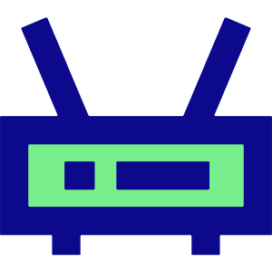 Router Wifi Network Icon from Sharp Pop - Free Set