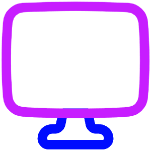 Screen 1 Icon from Plump Neon - Free Set