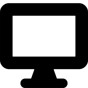 Screen 1 Icon from Core Solid - Free Set