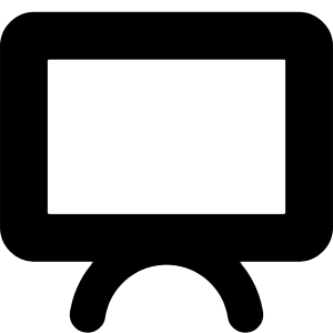 Screen 2 Icon from Core Solid - Free Set