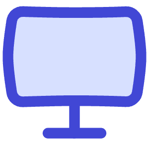 Screen Curve Icon from Flex Duo - Free Set