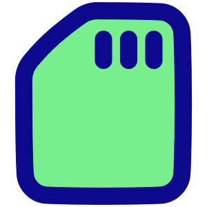 Sd Card Icon from Plump Pop - Free Set
