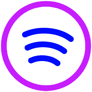Spotify Logo Icon from Plump Neon - Free Set