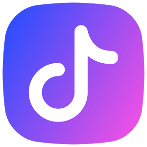 Tiktok Logo Icon from Flex Gradient - Free Set