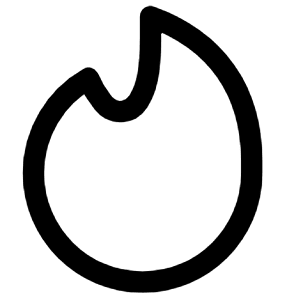 Tinder Icon from Flex Line - Free Set