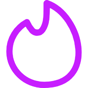 Tinder Logo Icon from Flex Neon - Free Set