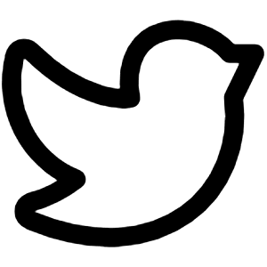 Twitter Icon from Core Line - Free Set