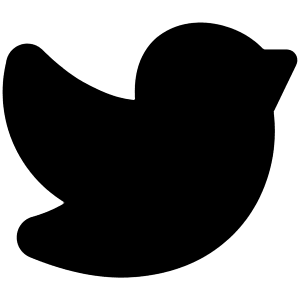 Twitter Icon from Core Solid - Free Set