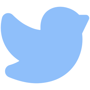 Twitter Icon from Core Flat - Free Set