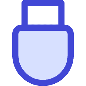 Usb Drive Icon from Core Duo - Free Set