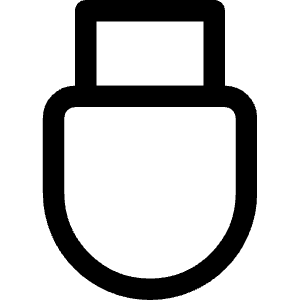 Usb Drive Icon from Core Line - Free Set