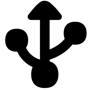 Usb Port Icon from Flex Solid - Free Set