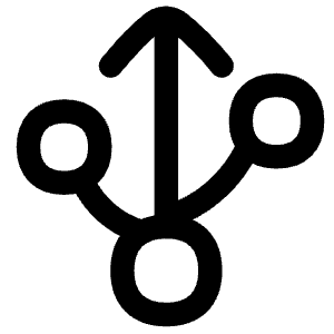 Usb Port Icon from Flex Line - Free Set